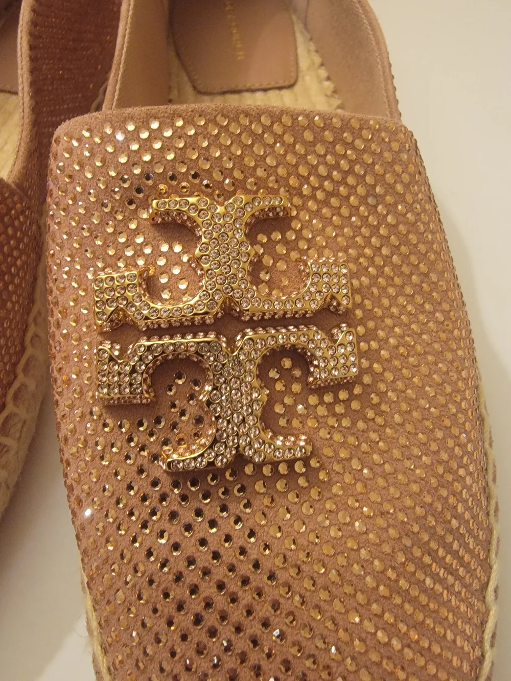 Tory Burch metallic gold